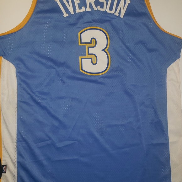 #3 Allen Iverson Denver Jersey - Picture 3 of 3